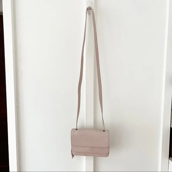 STUART WEITZMAN pink leather side bag - Picture 2 of 7